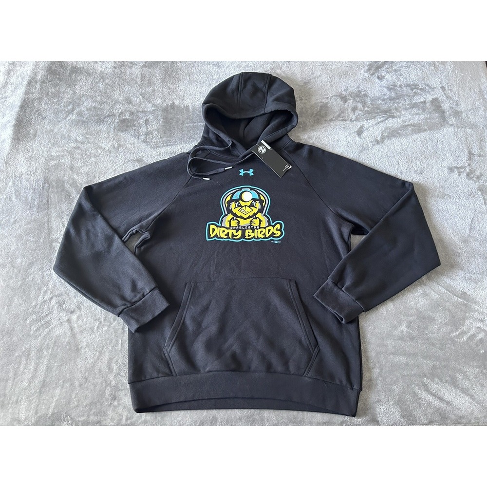 UA Charleston Dirty Birds West Virginia Minor League Baseball Sweatshirt Size M